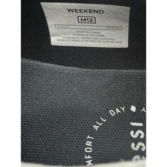 Vessi Weekend Sneaker Mens 12 Marbled White Knit Low Lace Up Athleisure Shoe - Picture 10 of 10